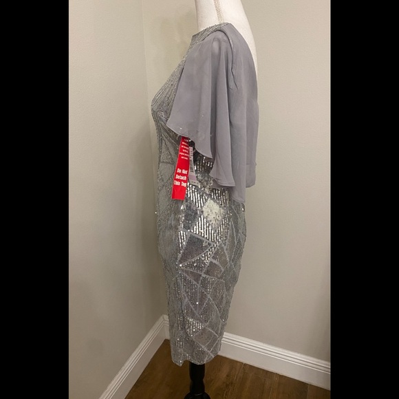R&M Richards Silver Dress - Picture 10 of 11